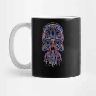 Electroluminated Skull - Hue Distortion Mug